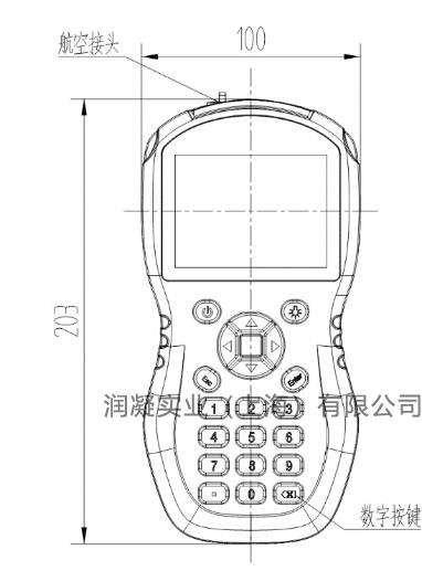 润凝RUNNING水质分析仪RN800尺寸