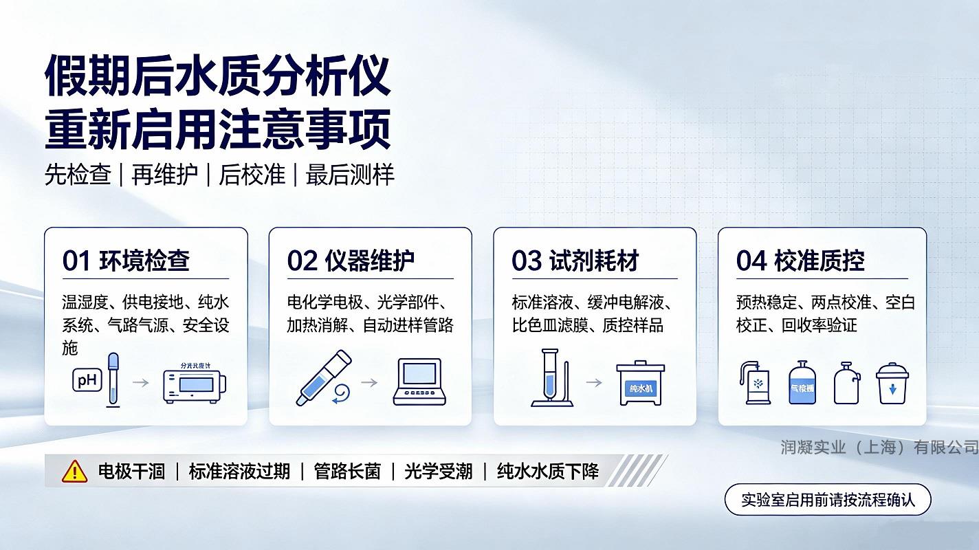 实验室水质分析仪启用注意事项